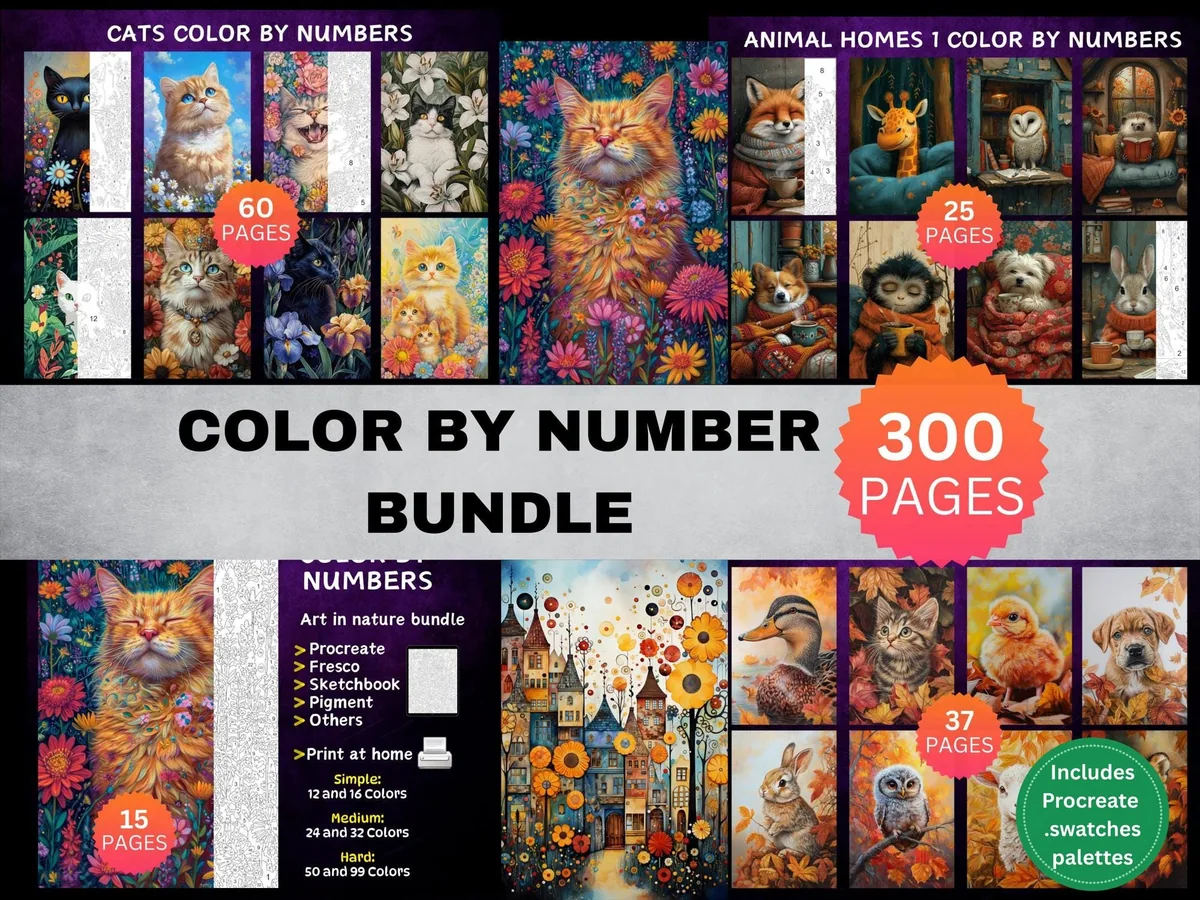 Color by Number Starter Bundle